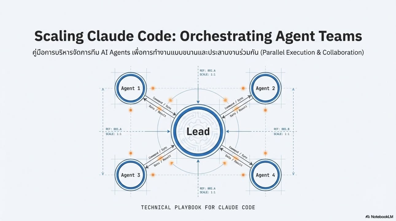 Claude Agent Teams เปิดโลกการทำงานแบบทีม AI ใน Claude Code