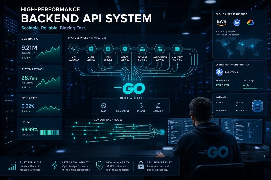 ทำไม Go จึงเหมาะกับงาน Backend และ API ที่ต้องรองรับโหลดสูง