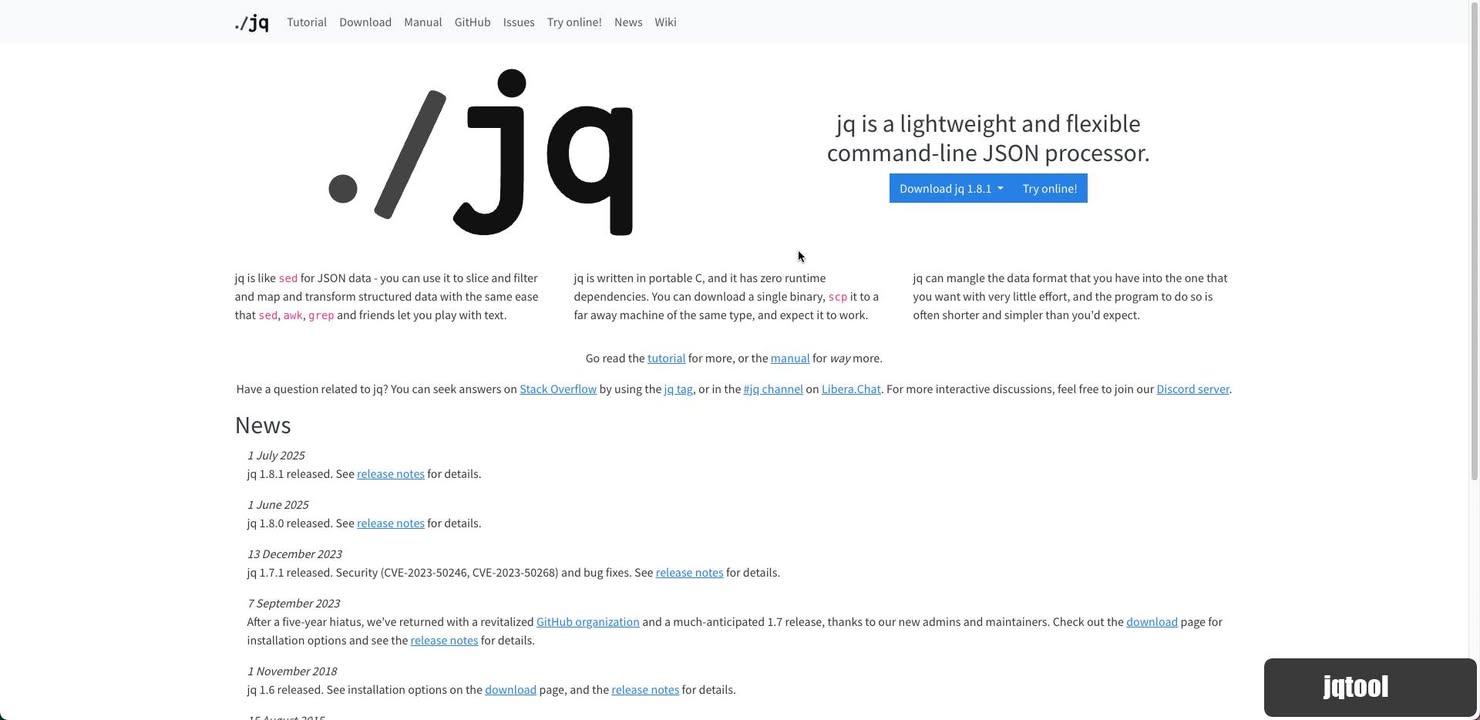jq: มีดพกสาย CLI สำหรับกรอง แปลง และจัดการ JSON อย่างมืออาชีพ