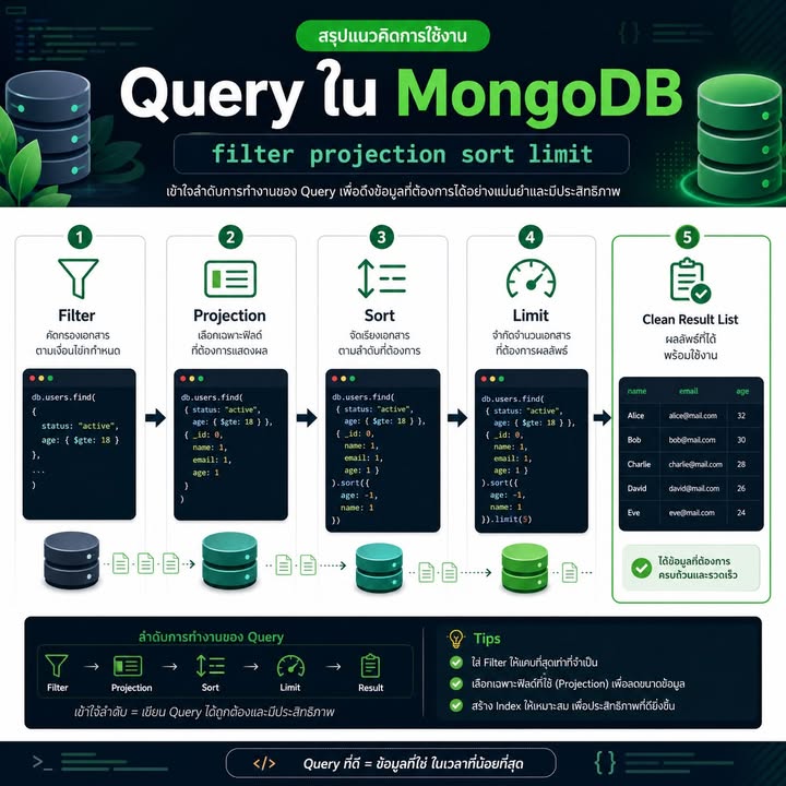 ทำความเข้าใจ Index ใน MongoDB เพื่อแก้ Query ช้าอย่างตรงจุด